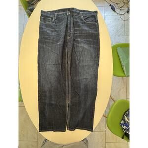 Levi 559 Med Blue Denim Jean 46x34 Men Relaxed Straight